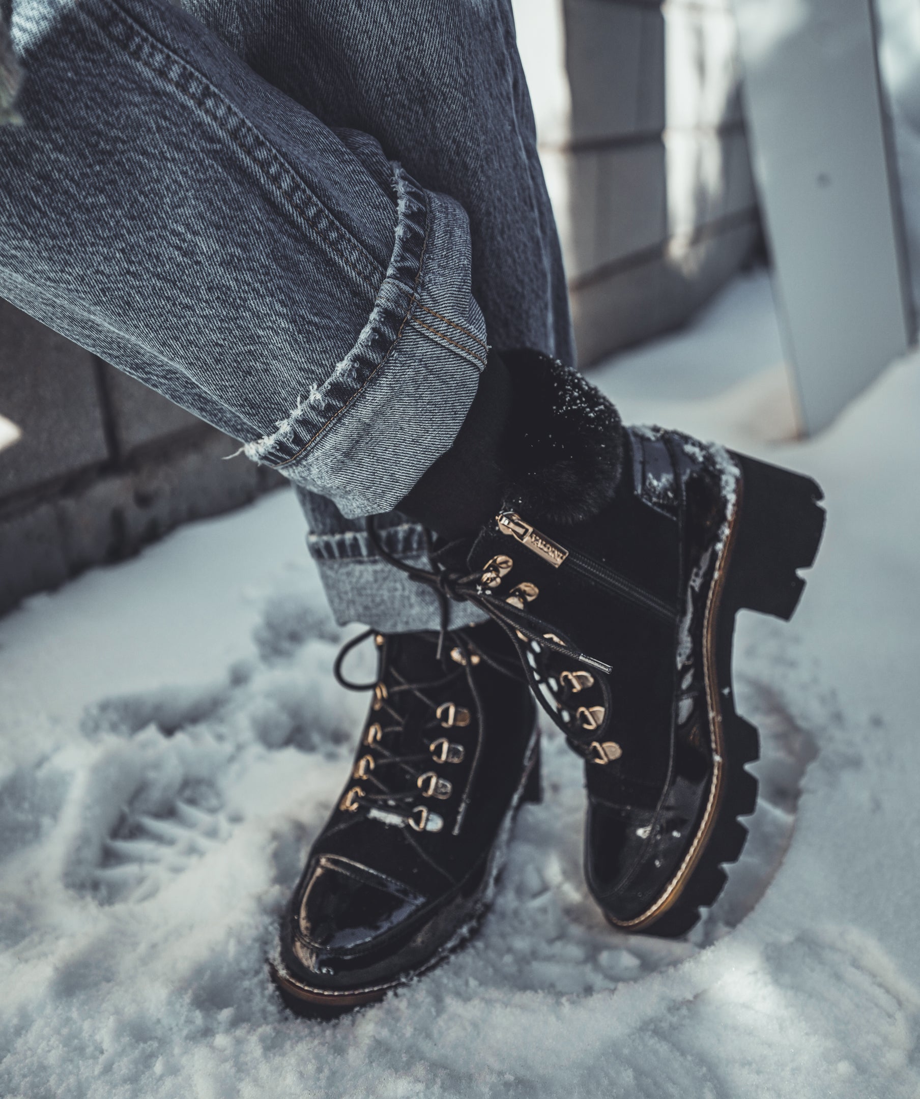 Bottes de Neige en Velours pour Femme Glissora Bottes de Neige en Velours pour Femme Glissora