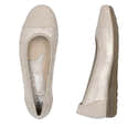 Chaussures De Ballet à Enfiler Rieker L9353-62 - Beige Avec Paillettes Dorées - Dessus Synthétique - Pour Femme - 5